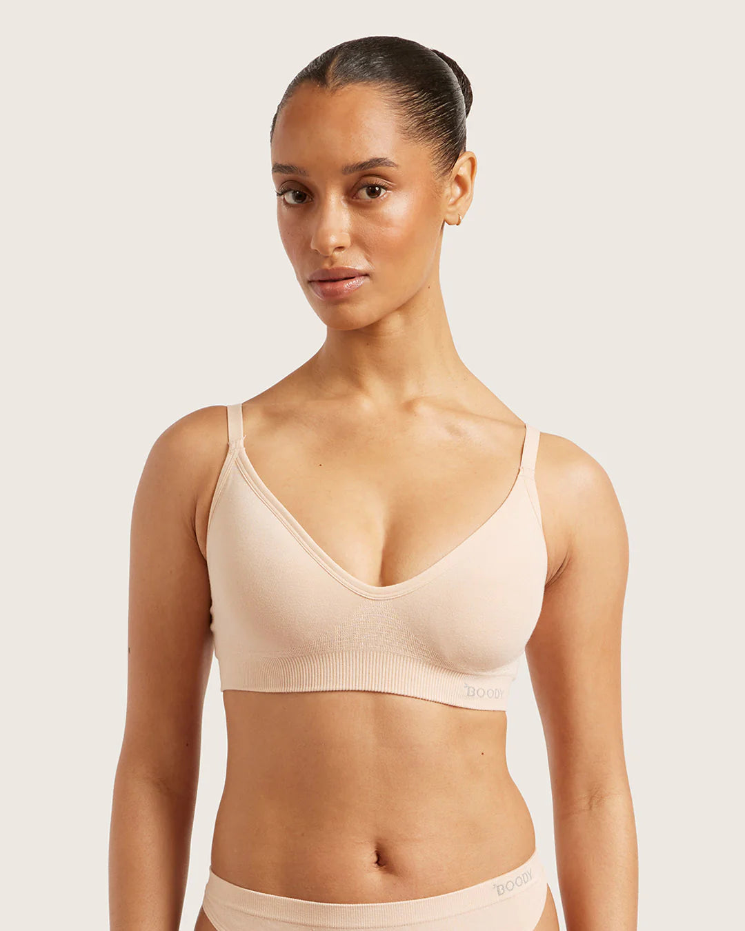 Wireless T-Shirt Bra in Nude