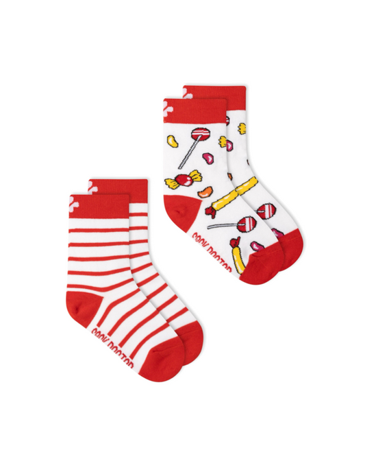 Kids 2 Pack Sweets Socks