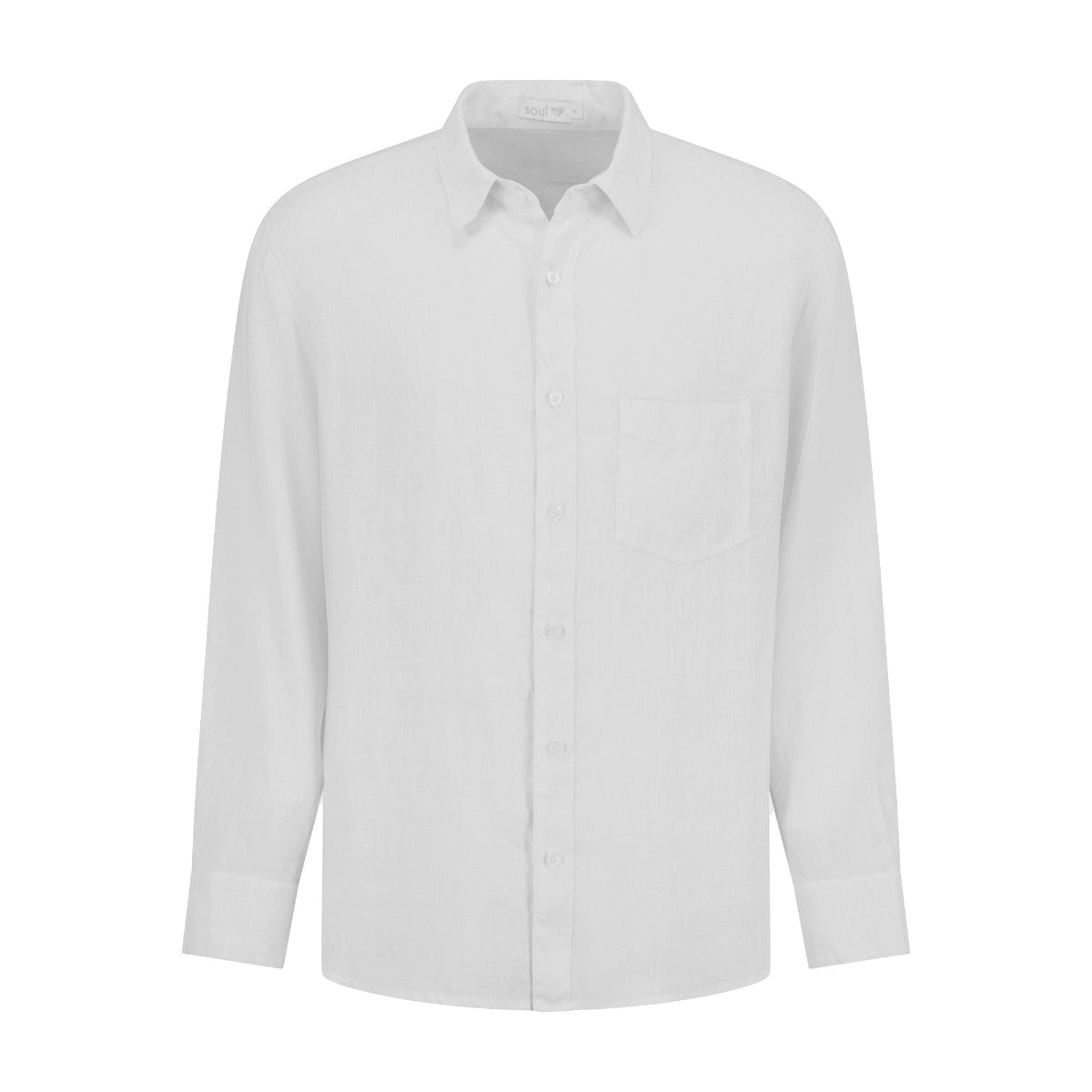 Classic Linen Shirt in White