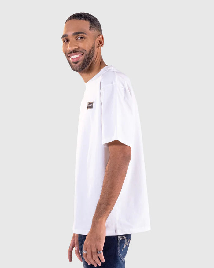 Jin Crew Neck SS Tee in White