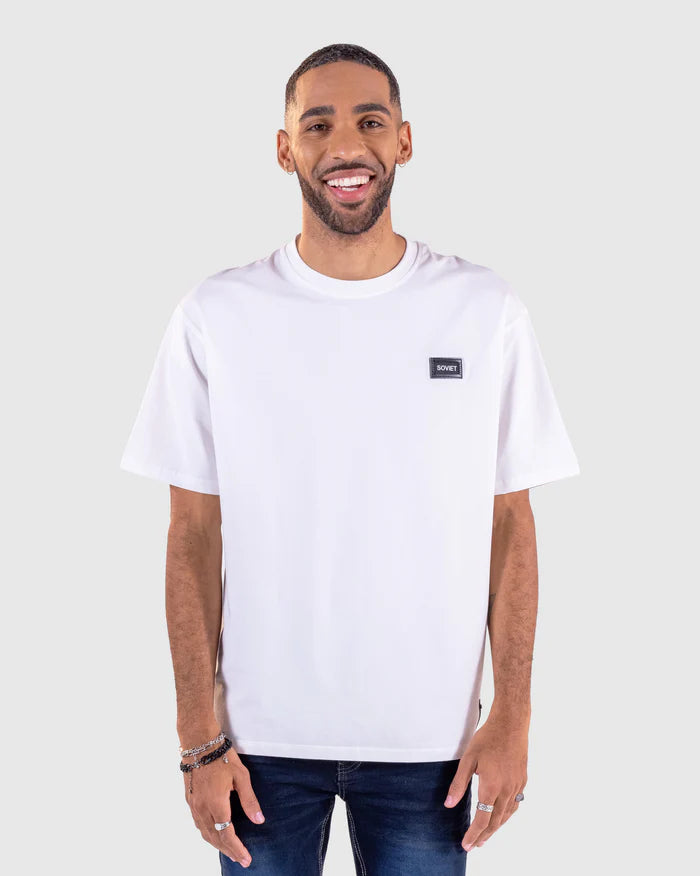 Jin Crew Neck SS Tee in White