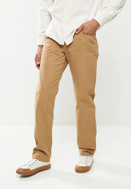 Voyager Basic 5 Pocket Chino in Khaki