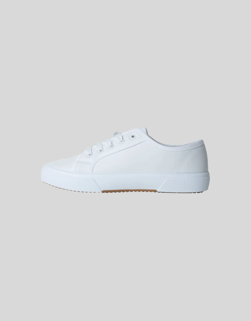 Rosewood Sneaker in White Mono