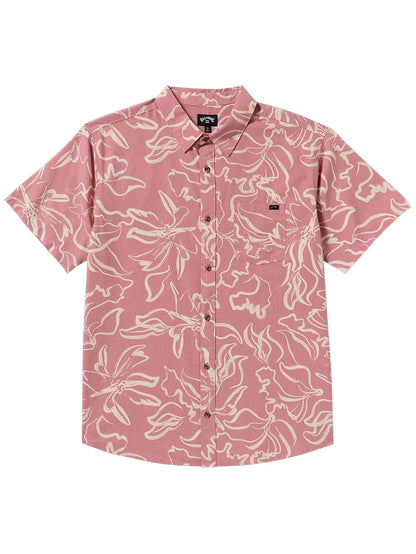 Sundays SS Woven Shirt in Faded Rose