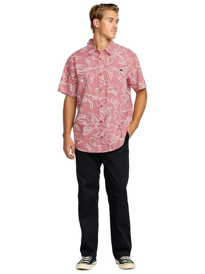 Sundays SS Woven Shirt in Faded Rose