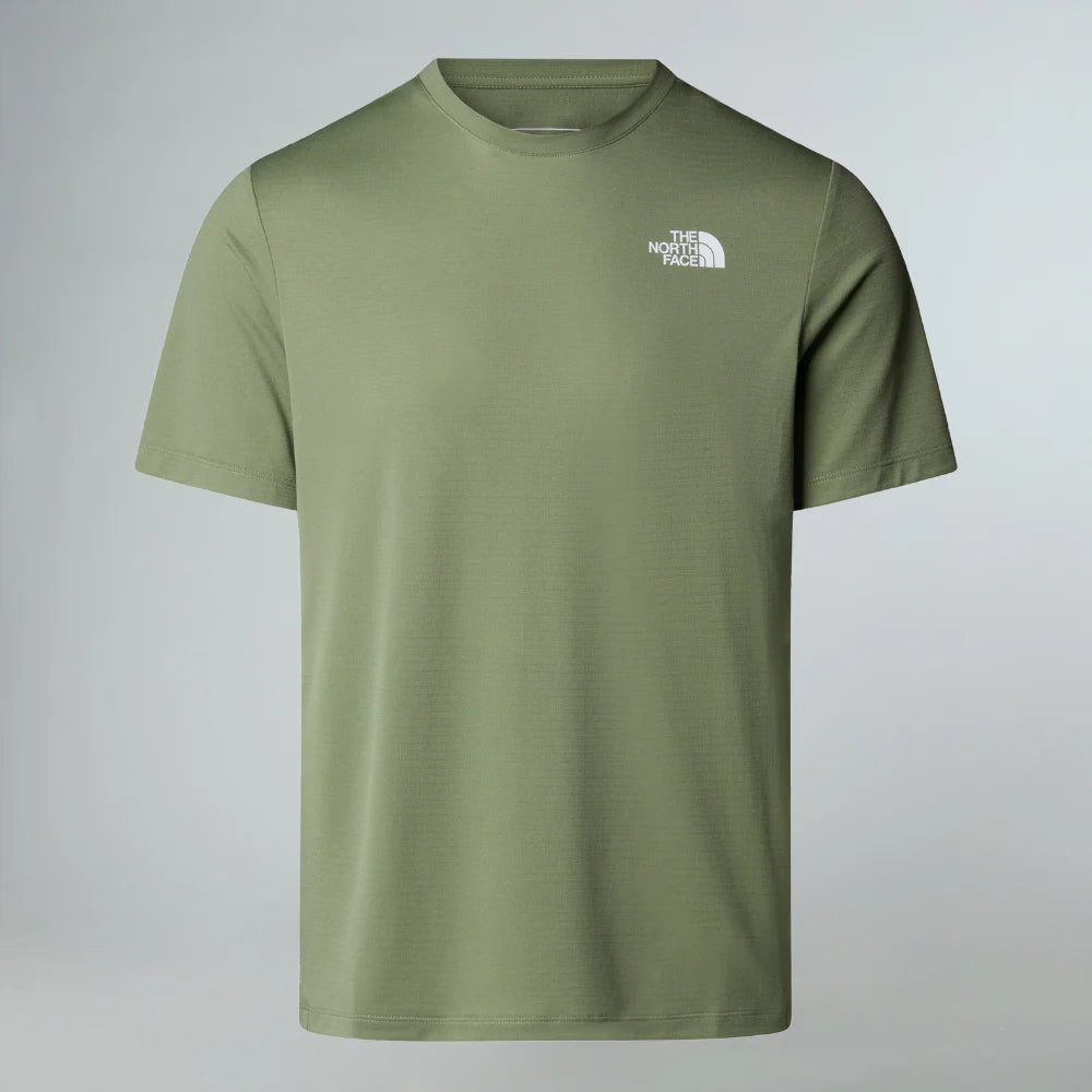 24/7 FlashDry™ Performance Tee in Bark Mist