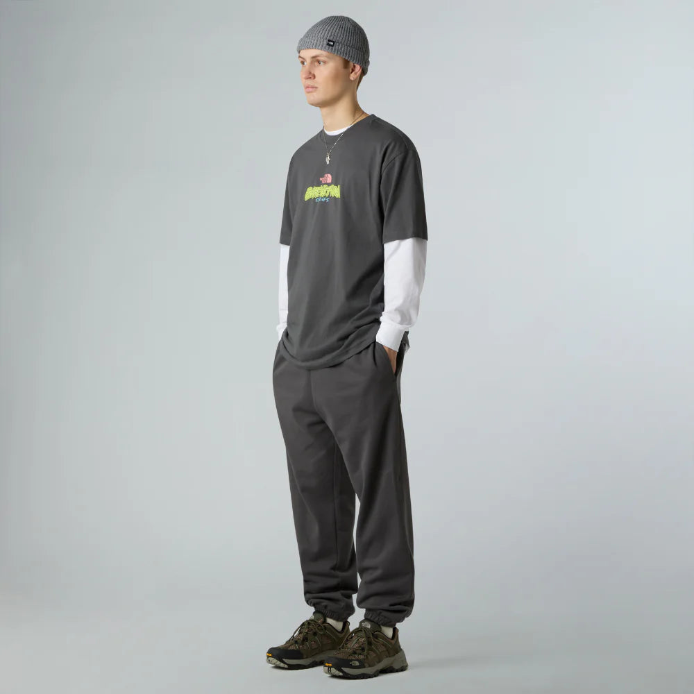 Expedition Celebration Oversized Tee in Anthracite Grey