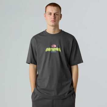 Expedition Celebration Oversized Tee in Anthracite Grey