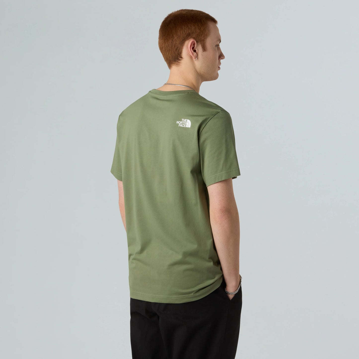 Easy SS Tee in Bark Mist