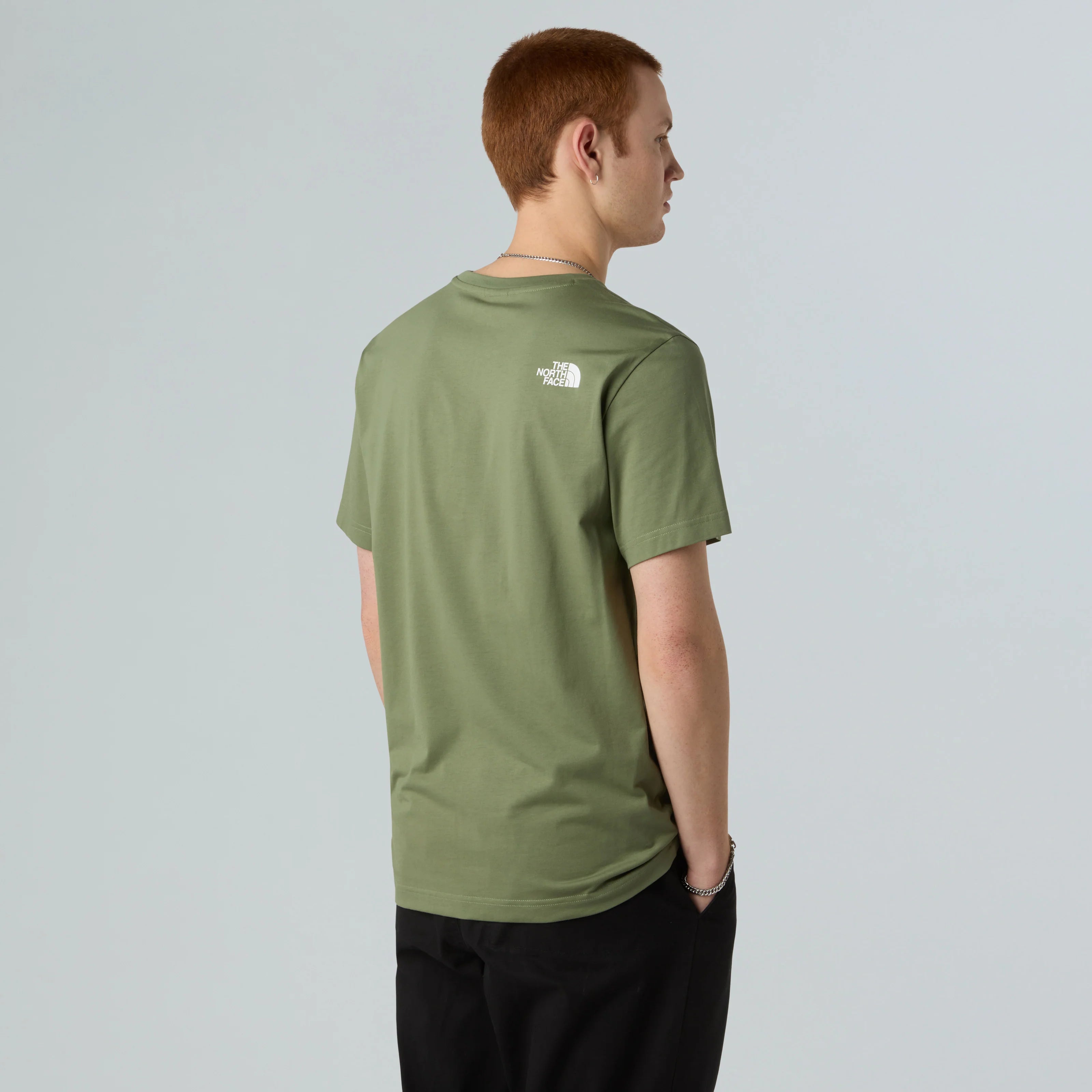 Easy SS Tee in Bark Mist