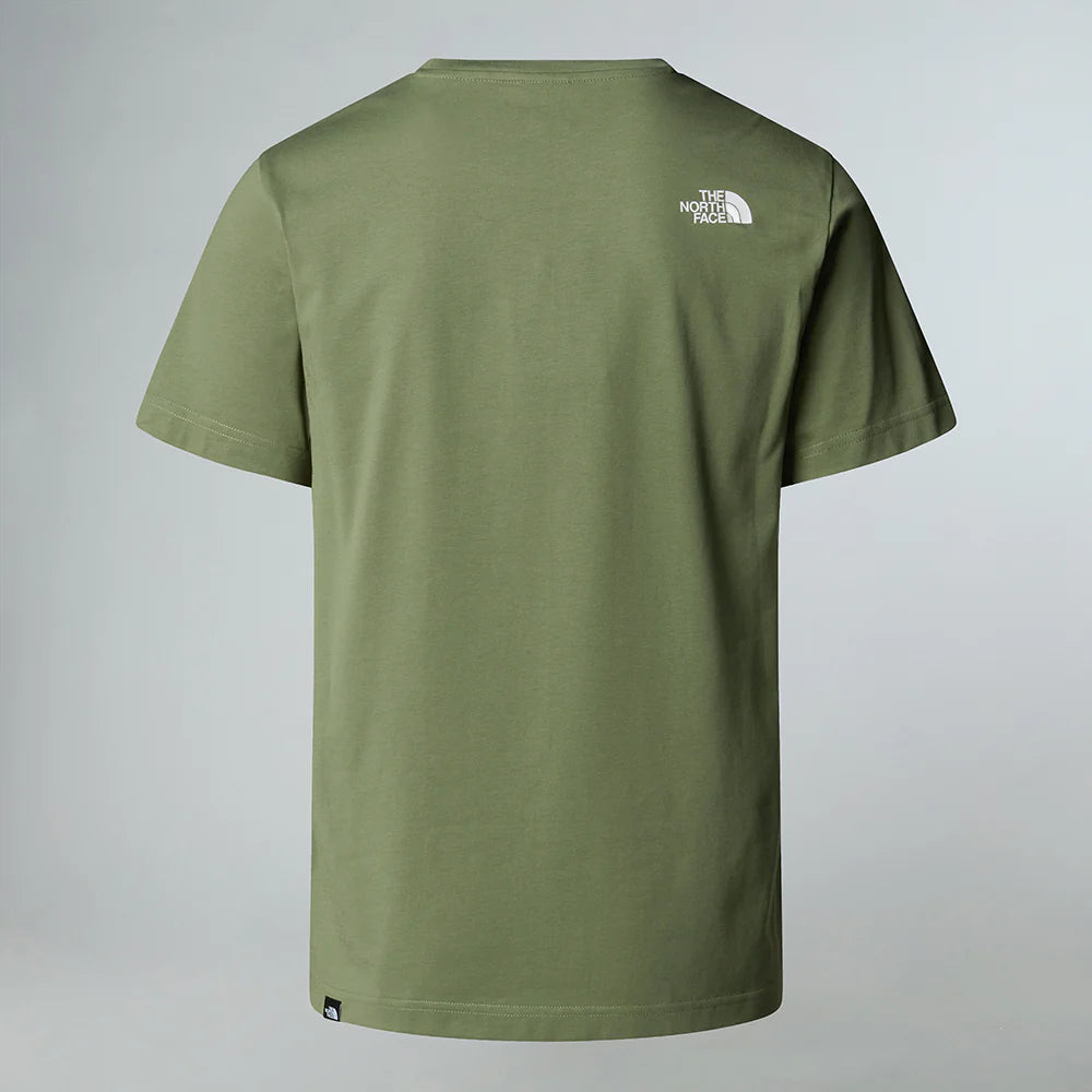 Easy SS Tee in Bark Mist