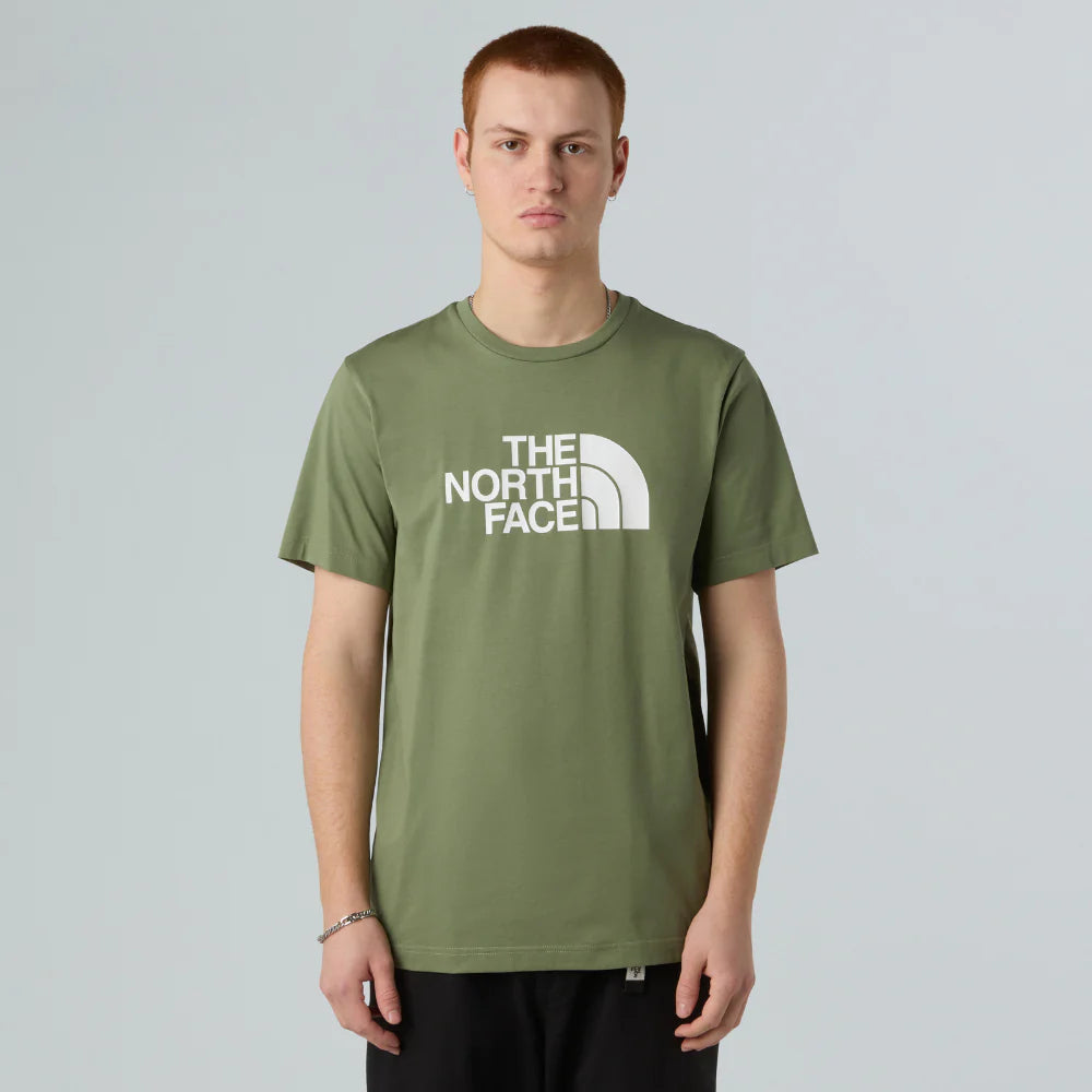 Easy SS Tee in Bark Mist