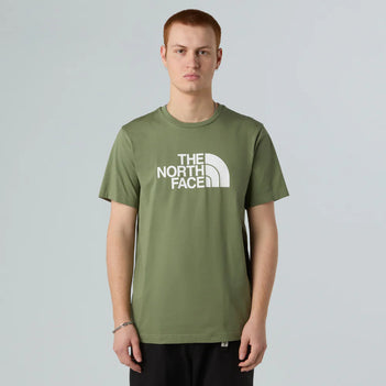 Easy SS Tee in Bark Mist