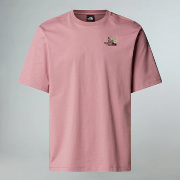 Flower Dome Relaxed Tee in Nostalgia Rose
