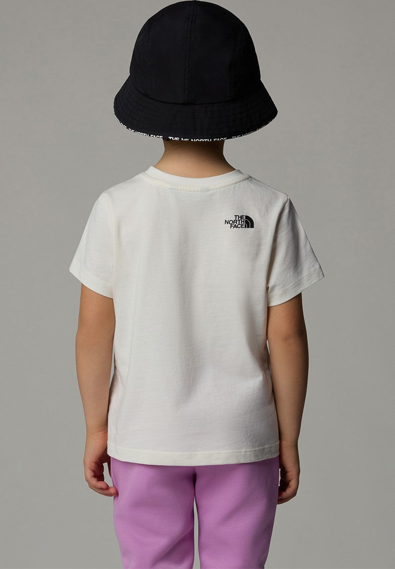 Trail Map Kids T-Shirt in White Dune