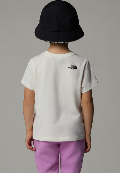 Trail Map Kids T-Shirt in White Dune