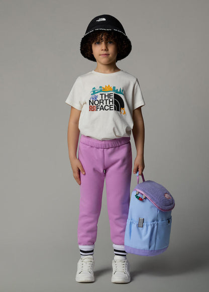 Trail Map Kids T-Shirt in White Dune