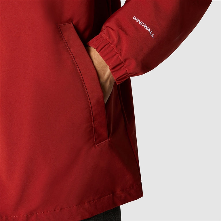 Easy Wind Coaches Jacket in Iron Red