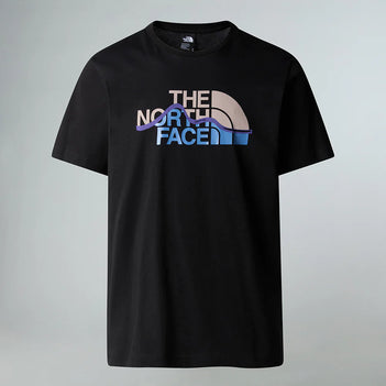 Mountain Line SS Tee in TNF Black