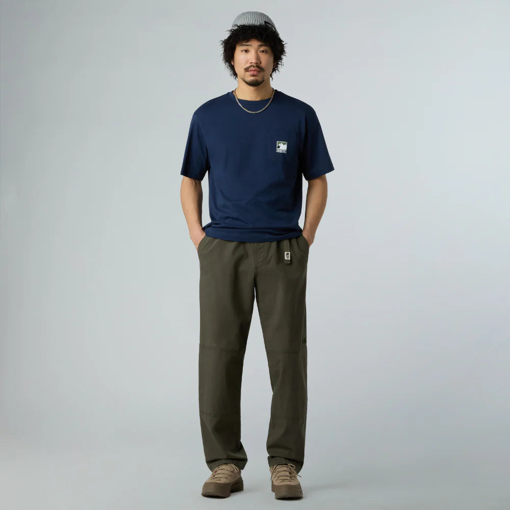Mountain Relaxed Pocket Tee in Summit Navy
