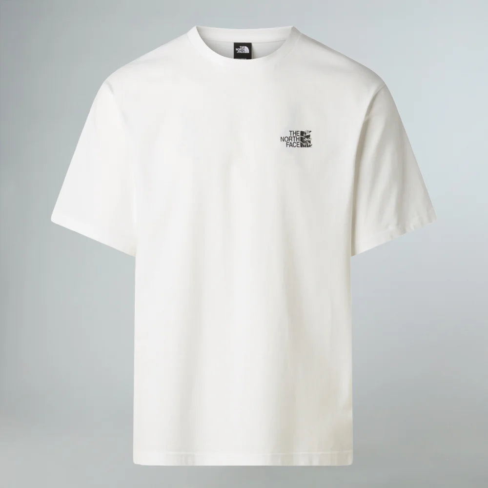 Run Graphic Relaxed Tee in TNF White