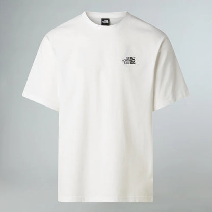 Run Graphic Relaxed Tee in TNF White