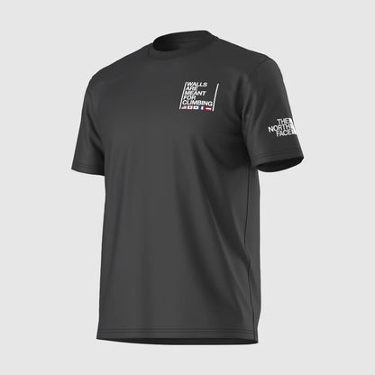 Walls SS Tee in TNF Black