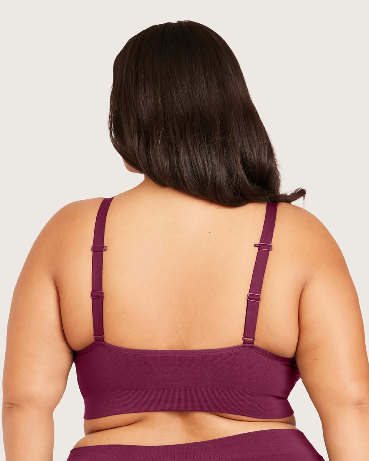 Wireless Full Bust T-Shirt Bra in BCA Dark Pink
