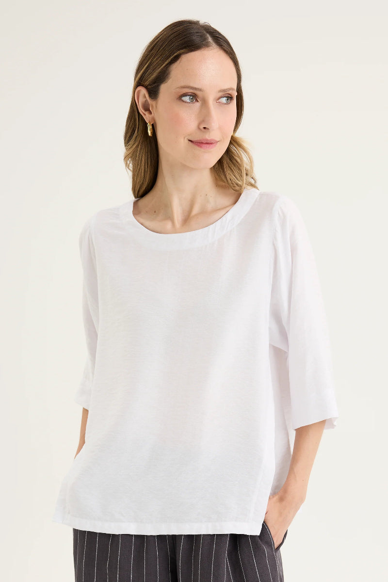 Skye Top in White