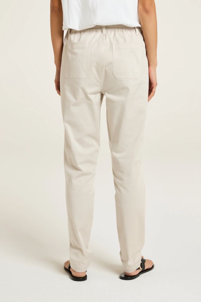 Mont Washed Stretch Pant in Stone