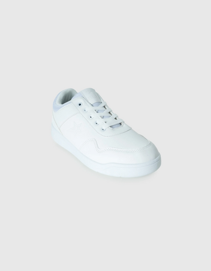 Andy Youth Sneaker in White Mono