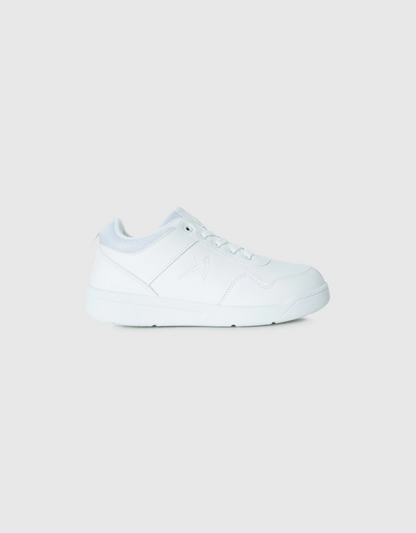 Andy Youth Sneaker in White Mono