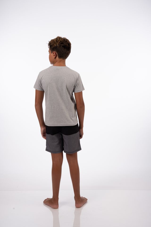 Kids South Africa Brave SS Tee in Light Grey Heather