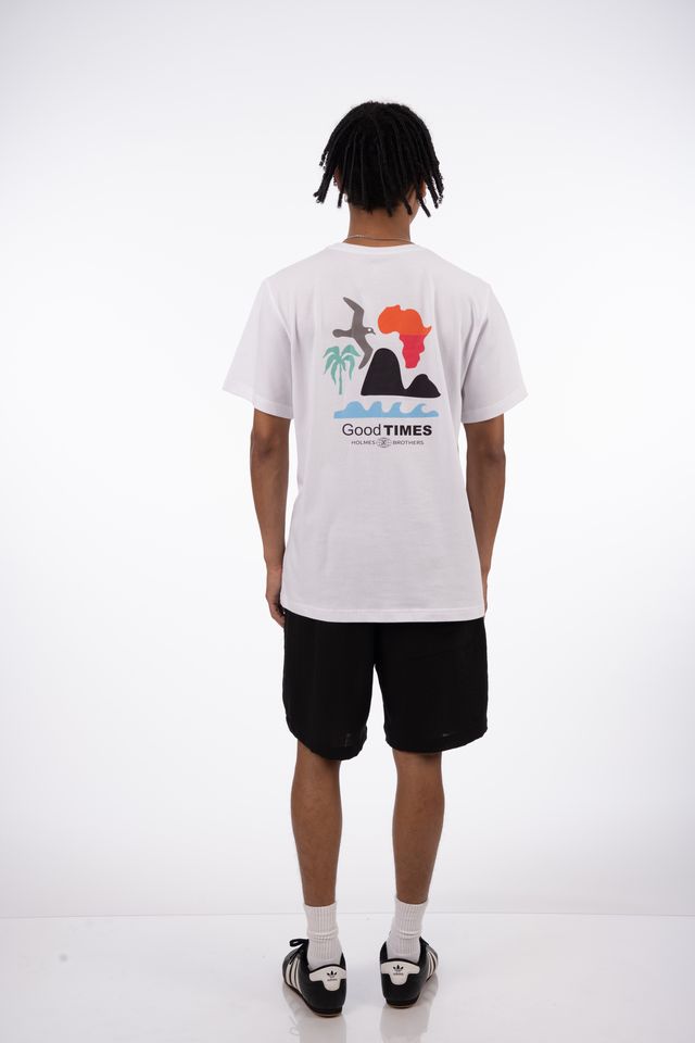 Good Times Tee in White
